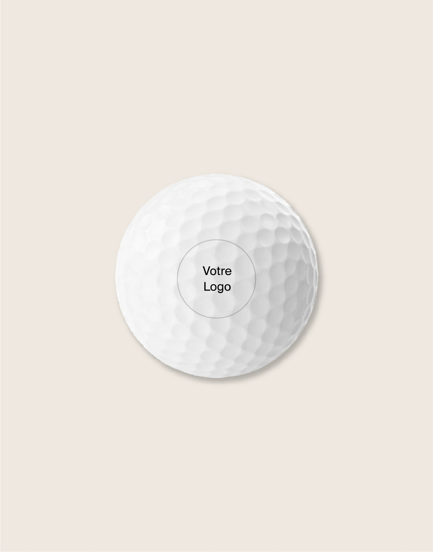 La balle de golf recyclée
